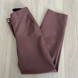 Aritzia Command Vegan Leather Pants